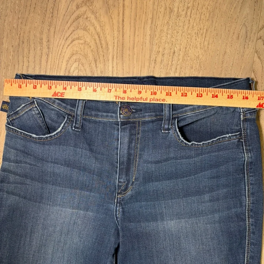 Rock & Republic Kendall Women Size‎ 14 Blue Jeans Stretchy Mid Rise Straight Leg
